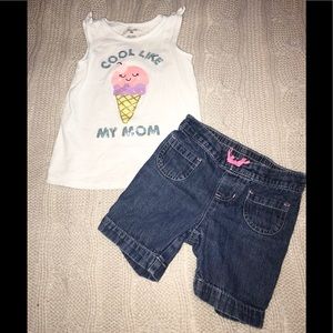 Carters size 4T outfit